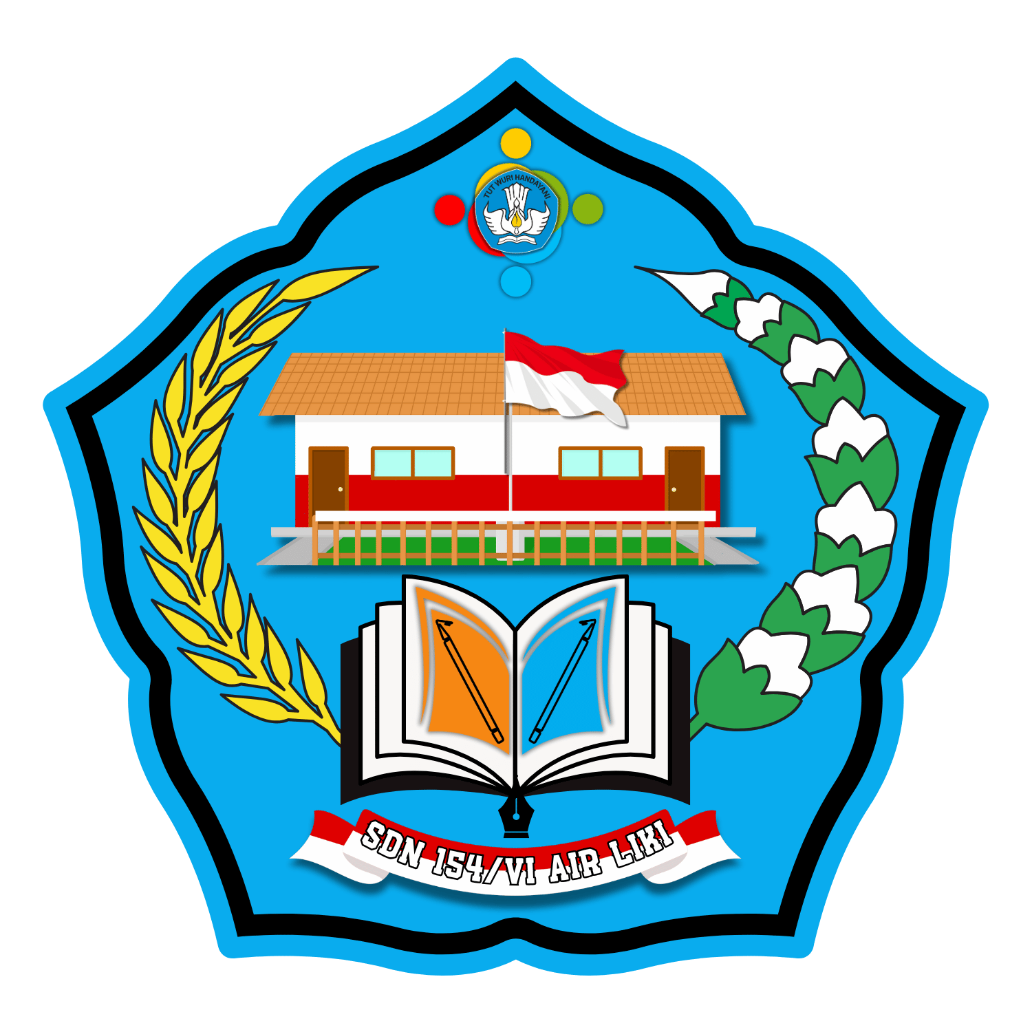 Lambang SD Negeri 154/VI Air Liki